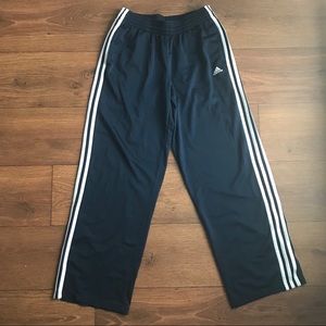 Adidas Mens Navy Blue Track Pants Sweatpants M
